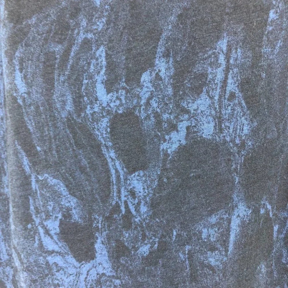 Adidas Navy Blue muscle tank top tie died draped back SP - Picture 11 of 14